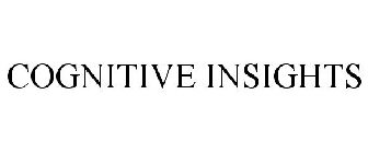 COGNITIVE INSIGHTS