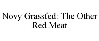 NOVY GRASSFED: THE OTHER RED MEAT