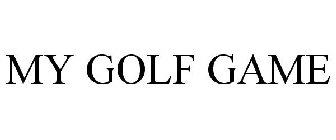 MY GOLF GAME