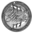 WOMEN IN MINISTRY CLAIMING OUR INHERITANCE...CREATING OUR LEGACY DEVELOPING, COACHING, AND MENTORING CHRISIAN WOMEN NUMBERS 27.7