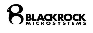 BLACKROCK MICROSYSTEMS