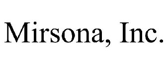 MIRSONA, INC.