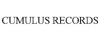 CUMULUS RECORDS