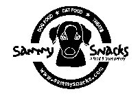 SAMMY SNACKS A FOOD & TREAT BAKERY DOG FOOD CAT FOOD TREATS WWW.SAMMYSNACKS.COM