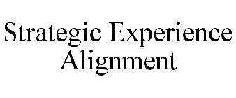 STRATEGIC EXPERIENCE ALIGNMENT