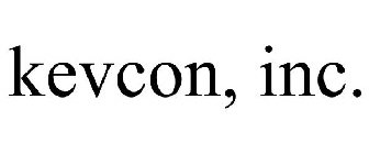 KEVCON, INC.