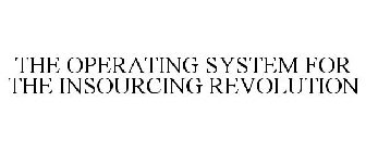 THE OPERATING SYSTEM FOR THE INSOURCING REVOLUTION