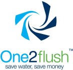 ONE2FLUSH SAVE WATER, SAVE MONEY