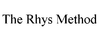 THE RHYS METHOD
