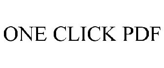 ONE CLICK PDF