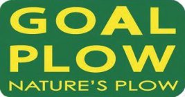 GOAL PLOW NATURE'S PLOW