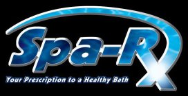 SPA-RX YOUR PRESCRIPTION TO A HEALTHY BATH