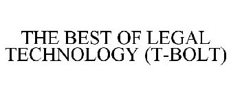 THE BEST OF LEGAL TECHNOLOGY (T-BOLT)