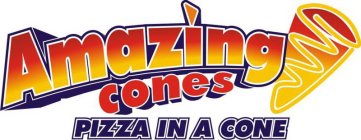 AMAZING CONES PIZZA IN A CONE