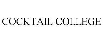 COCKTAIL COLLEGE
