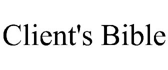 CLIENT'S BIBLE