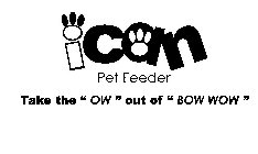ICAN PET FEEDER TAKE THE 