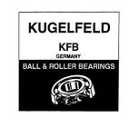 KUGELFELD KFB GERMANY BALL & ROLLER BEARINGS