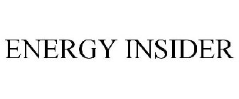 ENERGY INSIDER