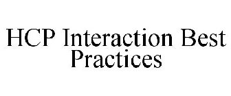 HCP INTERACTION BEST PRACTICES