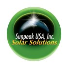 SUNPEAK USA, INC. SOLAR SOLUTIONS