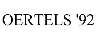 OERTELS '92