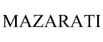 MAZARATI