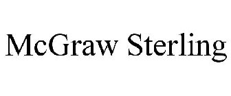 MCGRAW STERLING