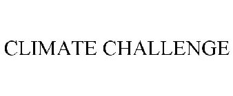 CLIMATE CHALLENGE