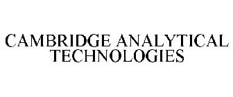CAMBRIDGE ANALYTICAL TECHNOLOGIES