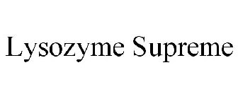 LYSOZYME SUPREME