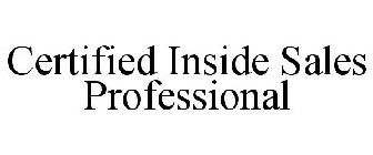 CERTIFIED INSIDE SALES PROFESSIONAL