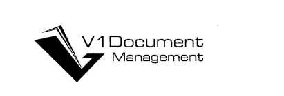 V V1 DOCUMENT MANAGEMENT