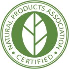 · NATURAL PRODUCTS ASSOCIATION · CERTIFIED