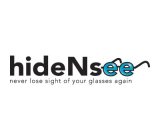 HIDENSEE NEVER LOSE SIGHT OF YOUR GLASSES AGAIN