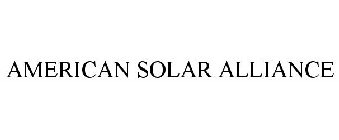 AMERICAN SOLAR ALLIANCE