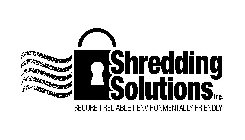 SHREDDING SOLUTIONS INC. SECURE | RELIABLE | ENVIRONMENTALLY FRIENDLY