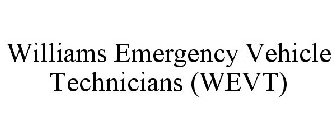 WILLIAMS EMERGENCY VEHICLE TECHNICIANS (WEVT)