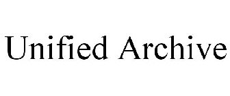 UNIFIED ARCHIVE
