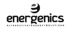 E ENERGENICS ALTERNATIVE · ENERGY · SOLUTIONS