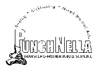 PUNCHNELLA TRANSFER E-MOTION INTO DISCIPLINE BOXING * KICKBOXING * MIXED MARTIAL ARTS