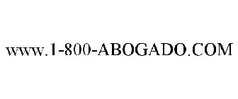 WWW.1-800-ABOGADO.COM