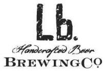 LB. BREWING CO. HANDCRAFTED BEER
