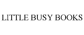 LITTLE BUSY BOOKS