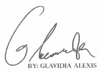 GLAVIDIA BY: GLAVIDIA ALEXIS