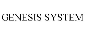 GENESIS SYSTEM