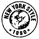 NEW YORK STYLE 1880