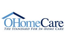 OHOMECARE THE STANDARD FOR IN-HOME CARE
