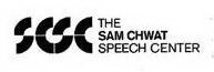 SCSC THE SAM CHWAT SPEECH CENTER