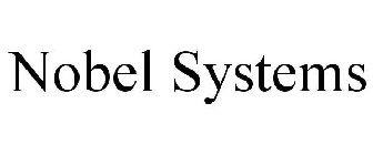 NOBEL SYSTEMS